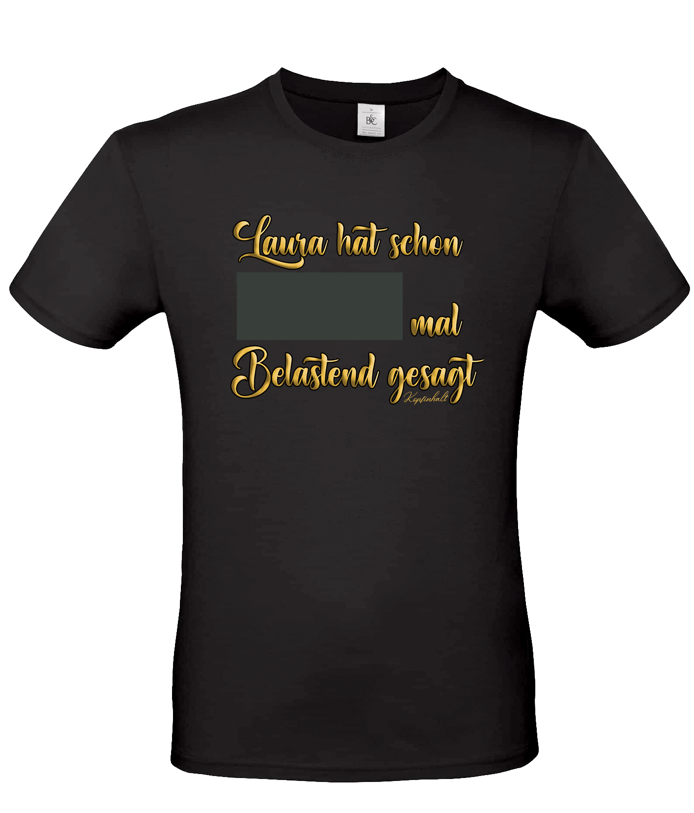 Kopfinhalt - Belastend Counter T-Shirt