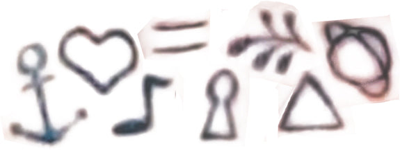 Kopfinhalt - Klebetattoos