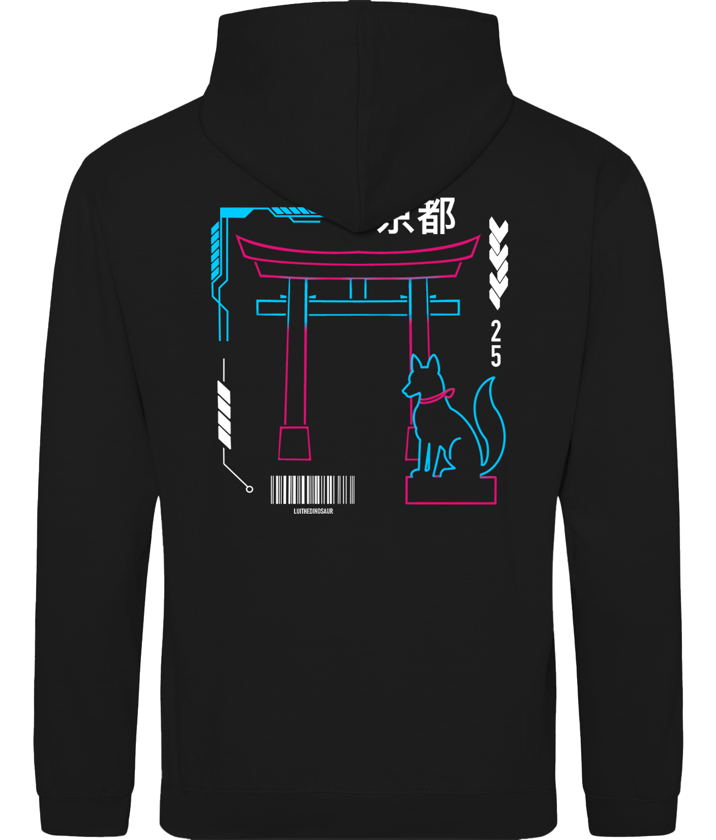 LuiTheDinosaur - Kyoto Fox Hoodie