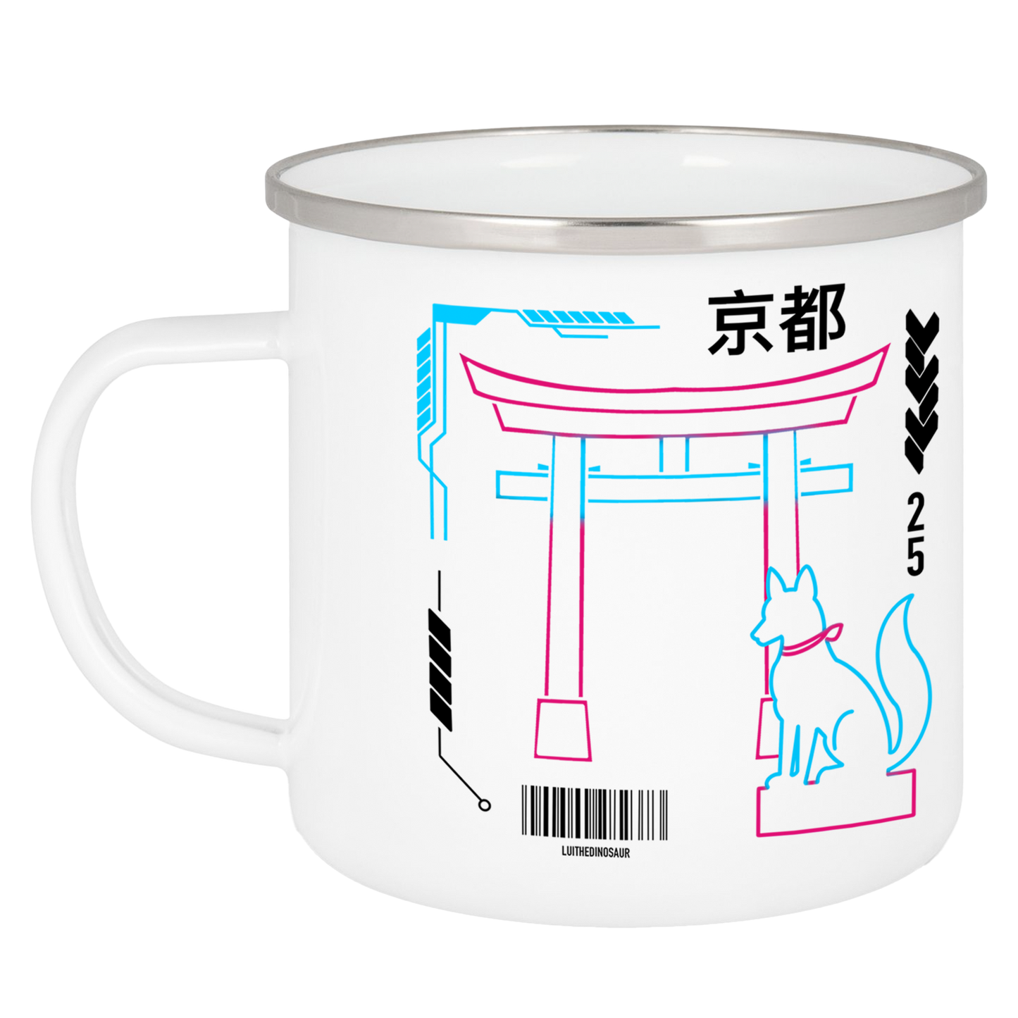 LuiTheDinosaur - Kyoto Fox Tasse