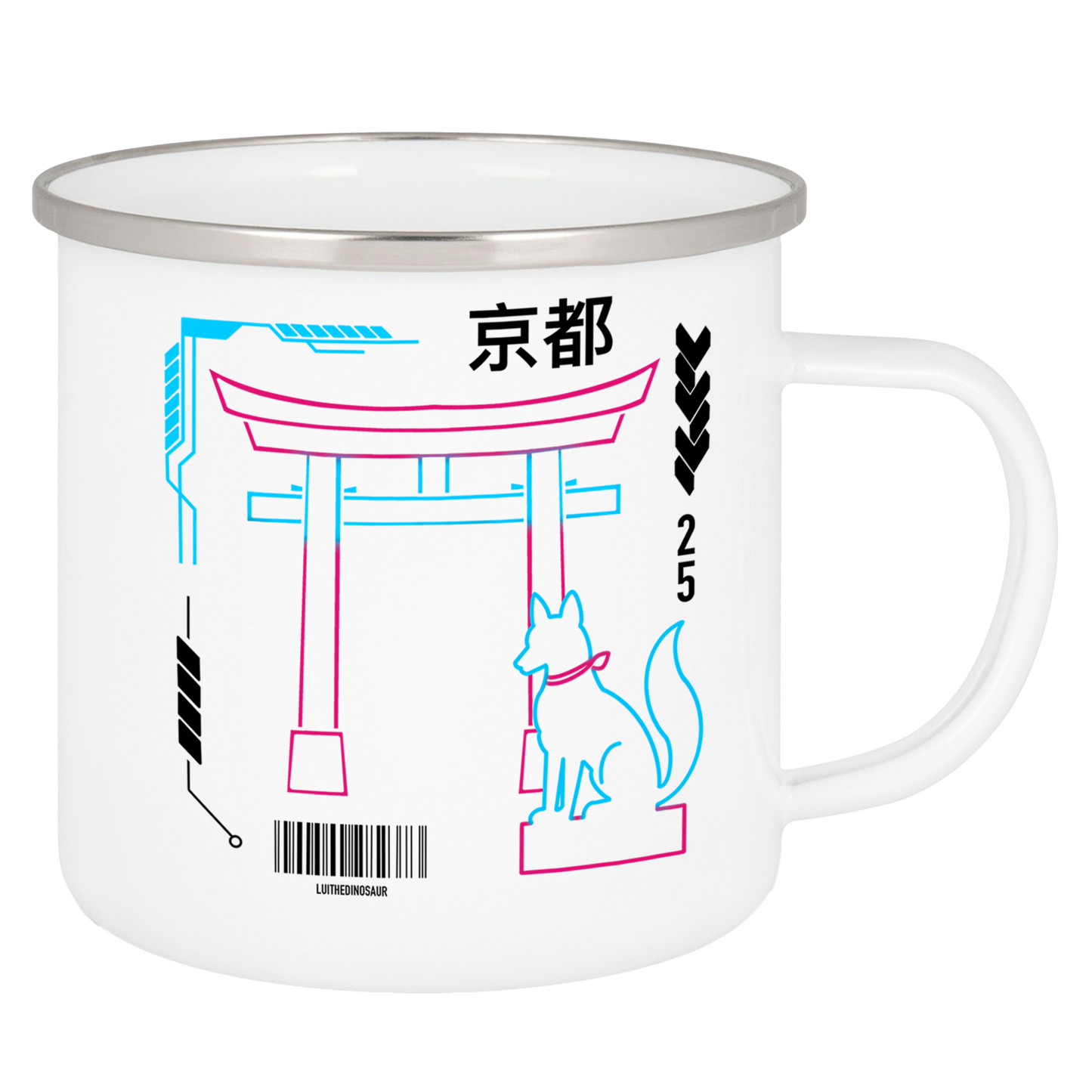 LuiTheDinosaur - Kyoto Fox Tasse