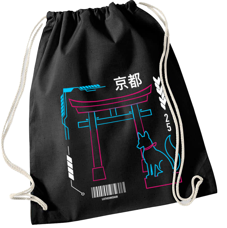 LuiTheDinosaur - Kyoto Fox Gymbag