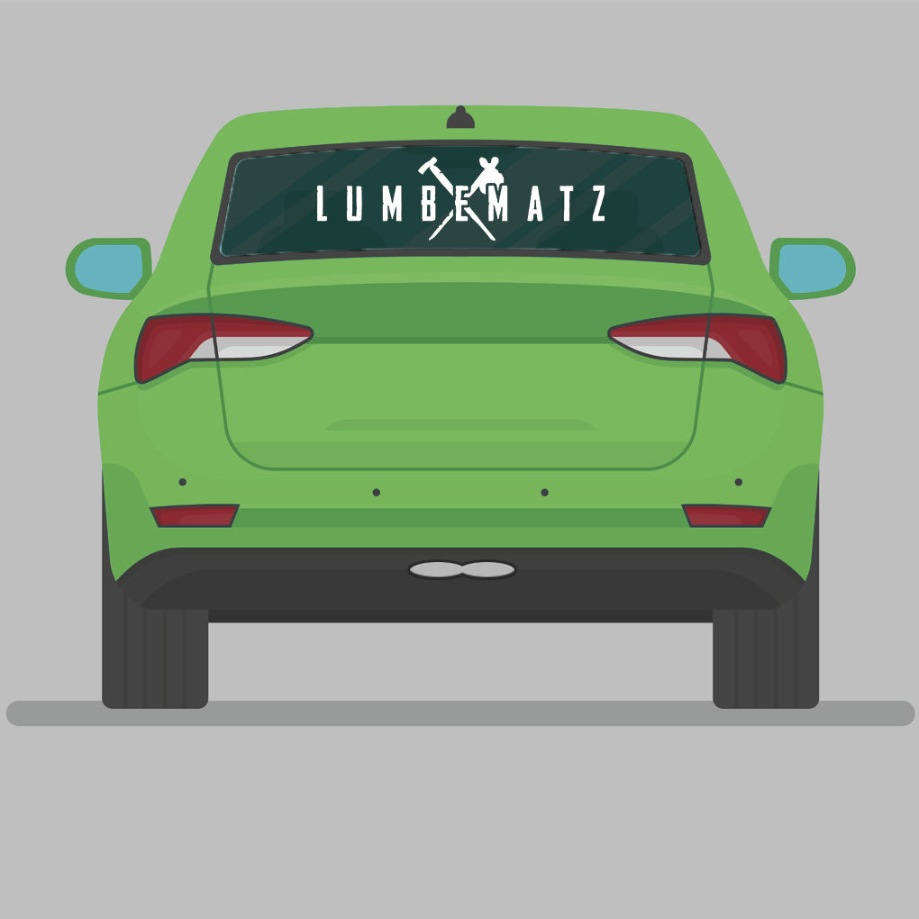 Lumbematz - Heckscheibenaufkleber Lumbematz