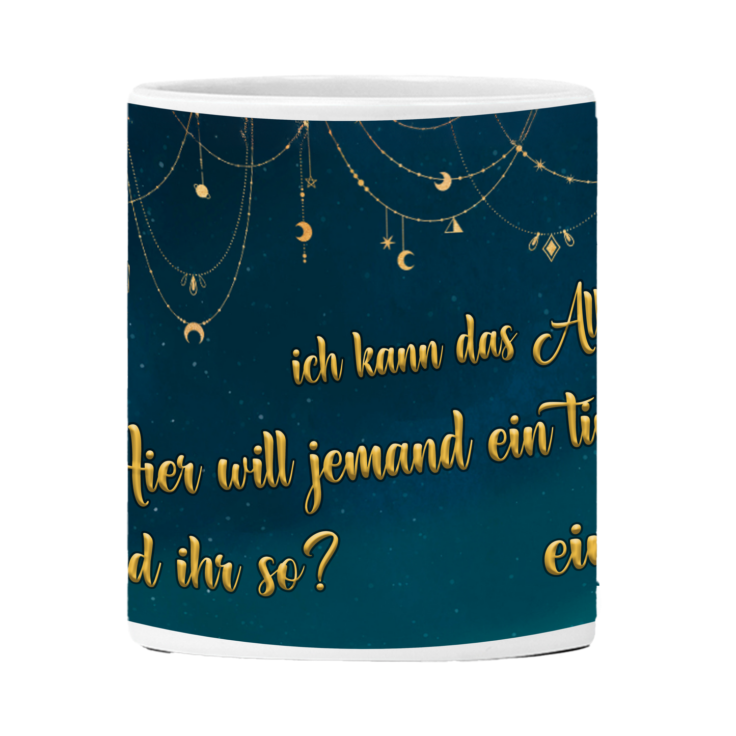 Kopfinhalt - Sprüche Tasse