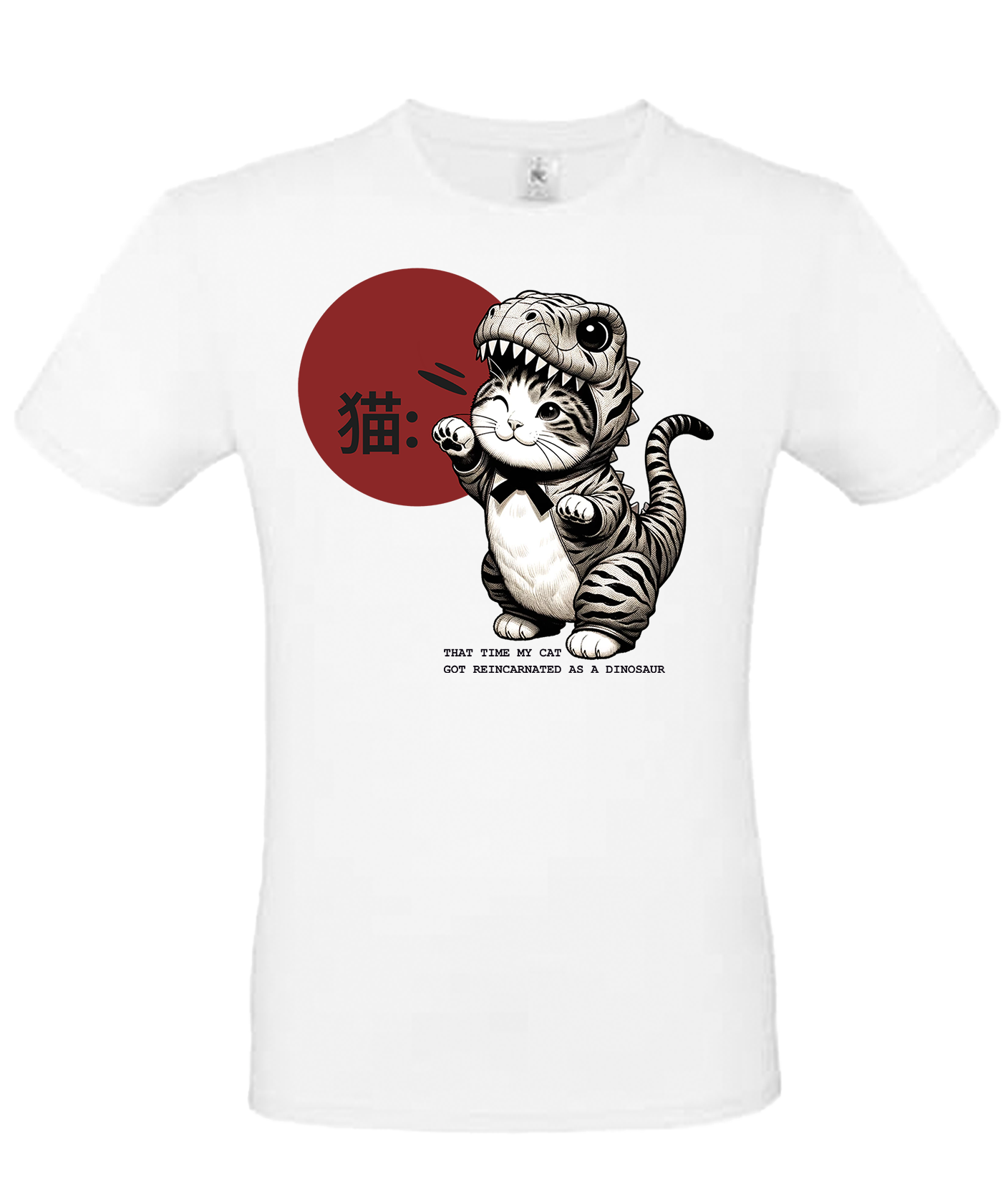 LuiTheDinosaur - big Neko T-Shirt