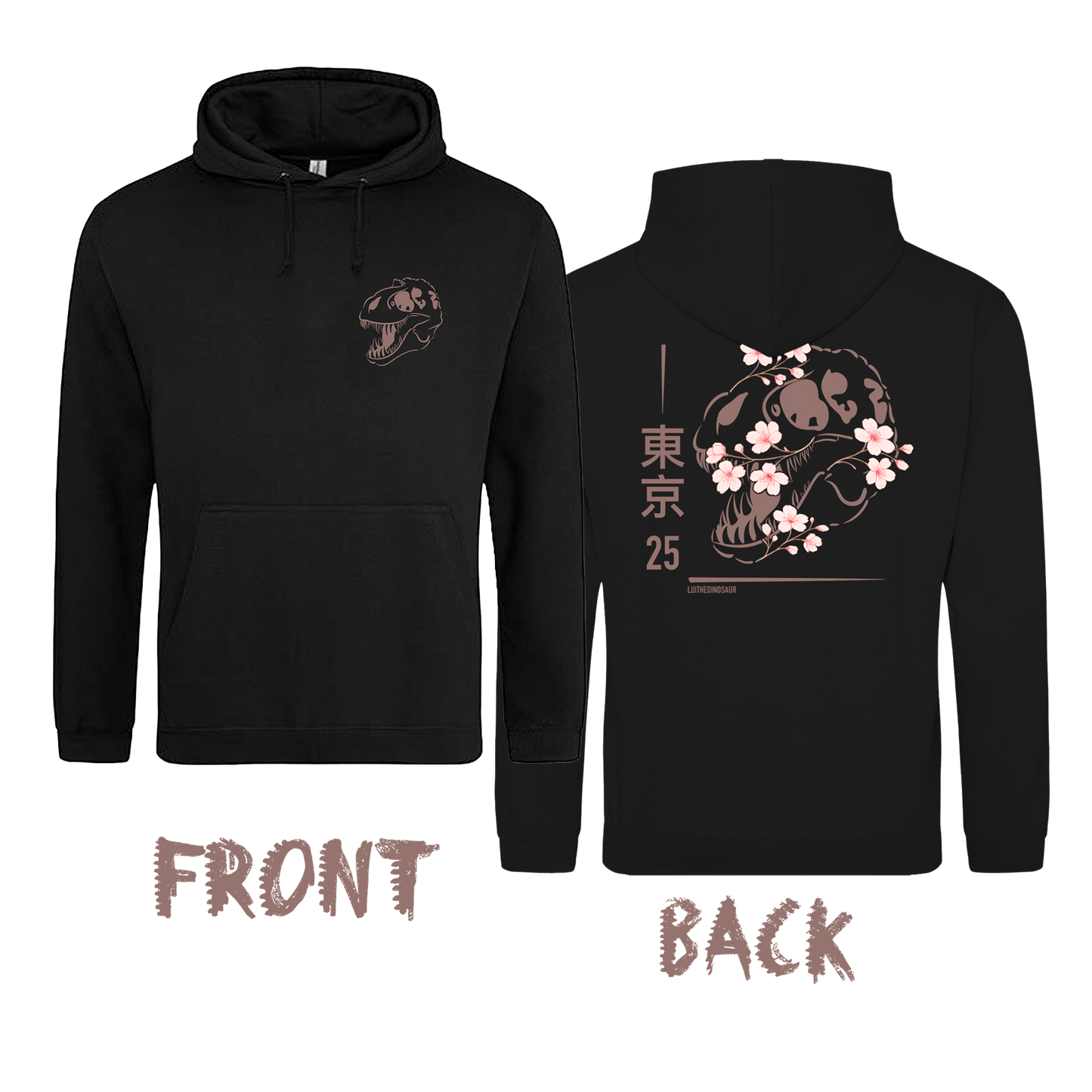 LuiTheDinosaur - Tokyo T-Rex Hoodie