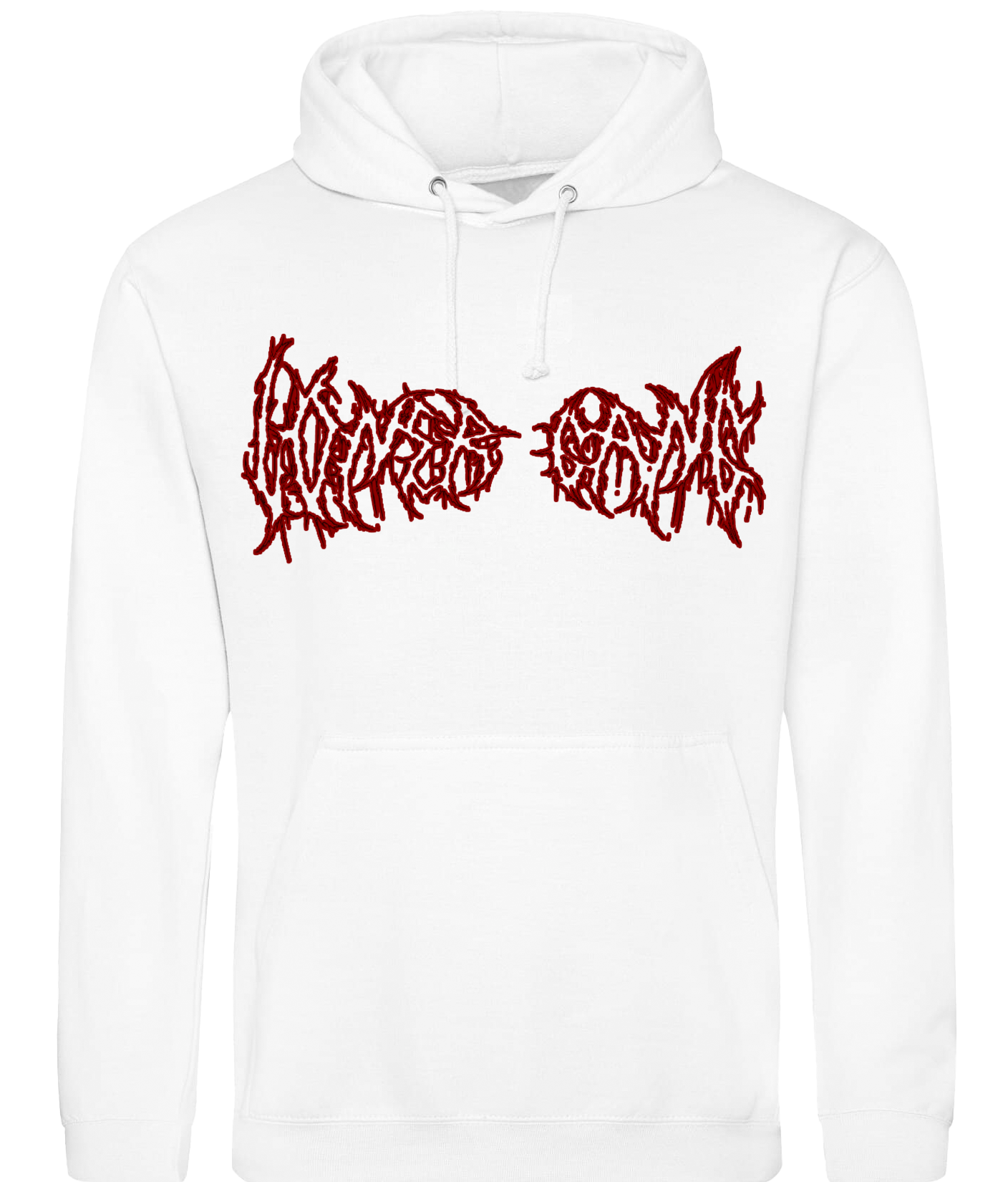 Yuzuxoo - Hoodie Loner Gang Gothicschrift
