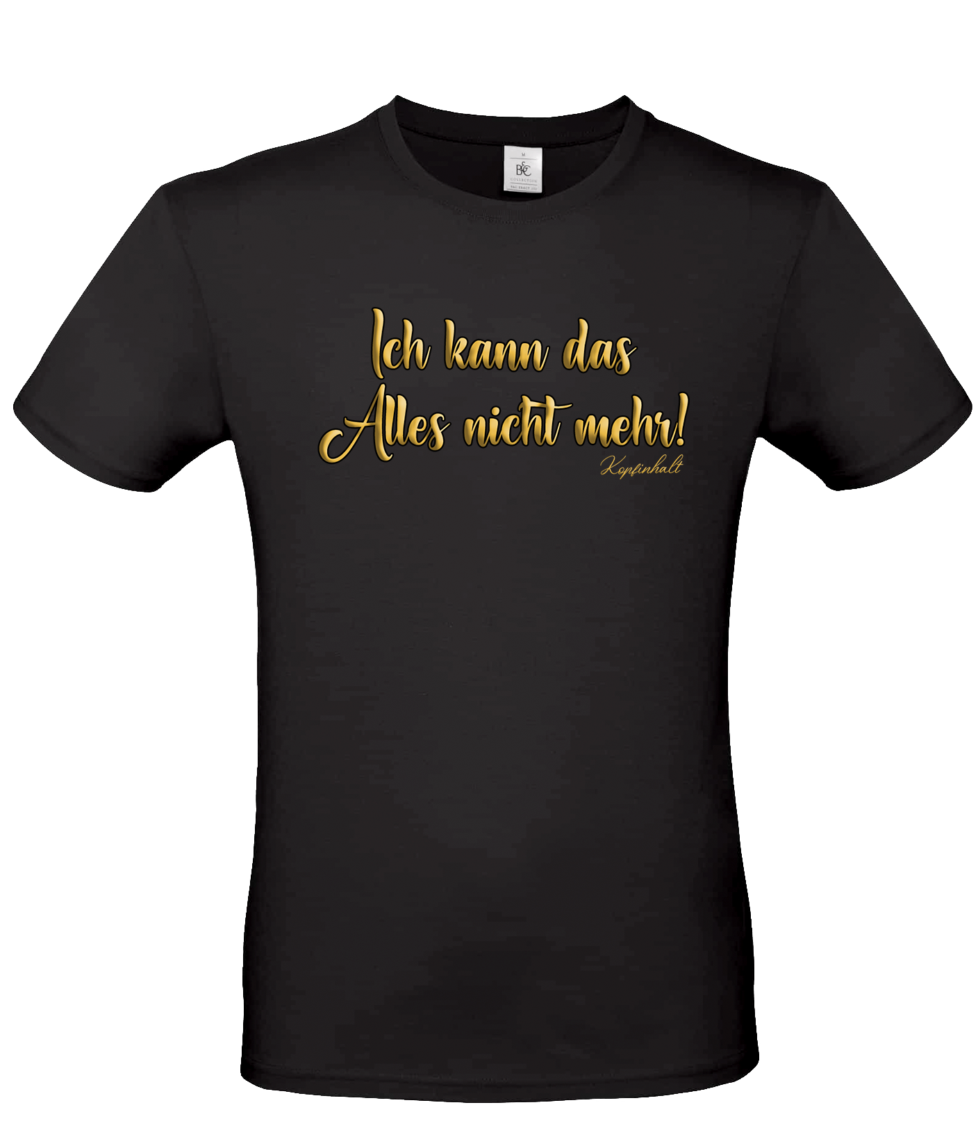 Kopfinhalt - Ich kann das Alles nicht mehr T-Shirt
