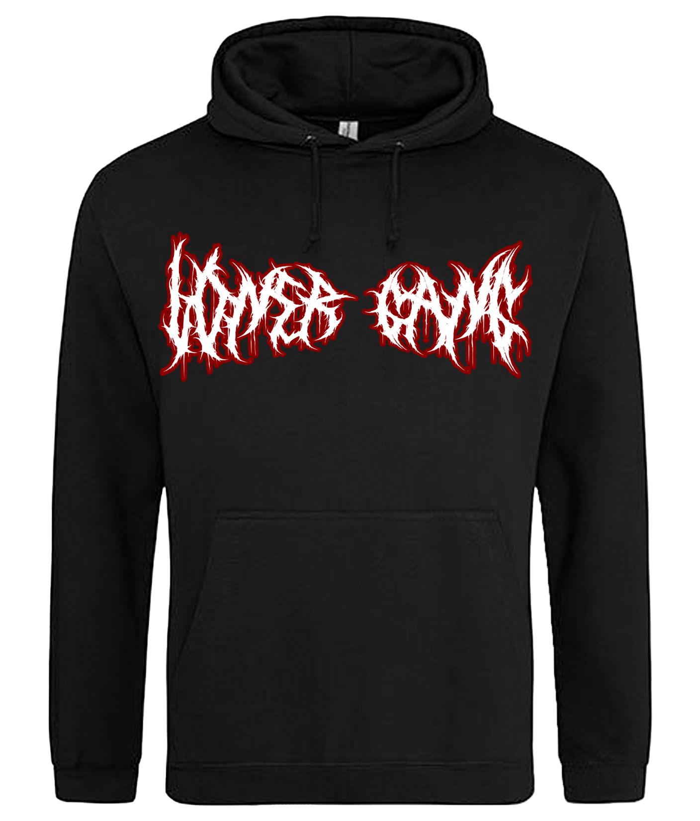Yuzuxoo - Hoodie Loner Gang Gothicschrift