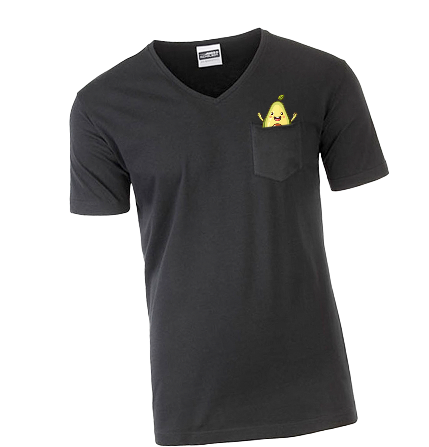 Paulakimm_ - T-Shirt Avocado Tasche