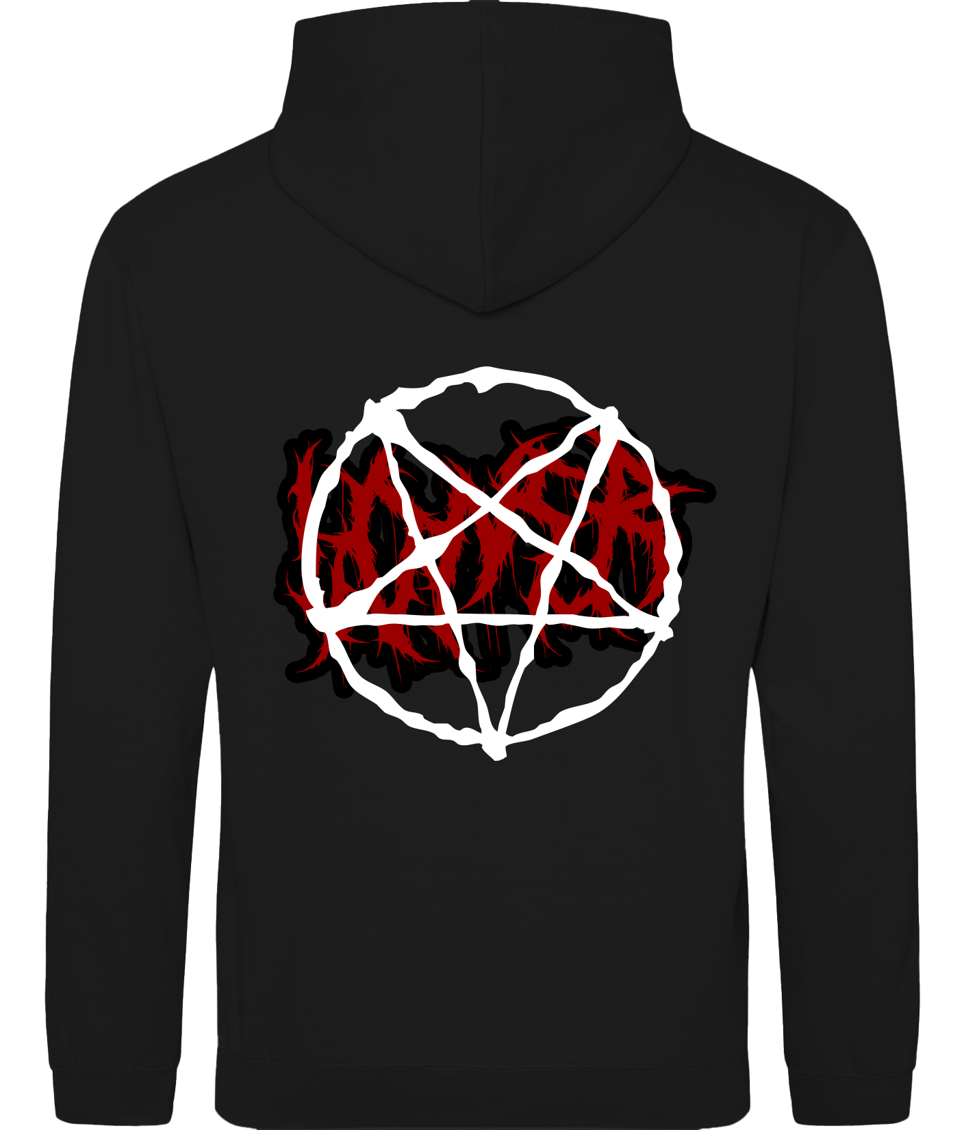 Yuzuxoo - Hoodie Loner Gang Gothicschrift