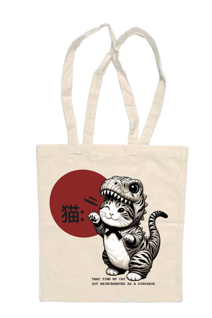 LuiTheDinosaur - Neko Einkaufstasche