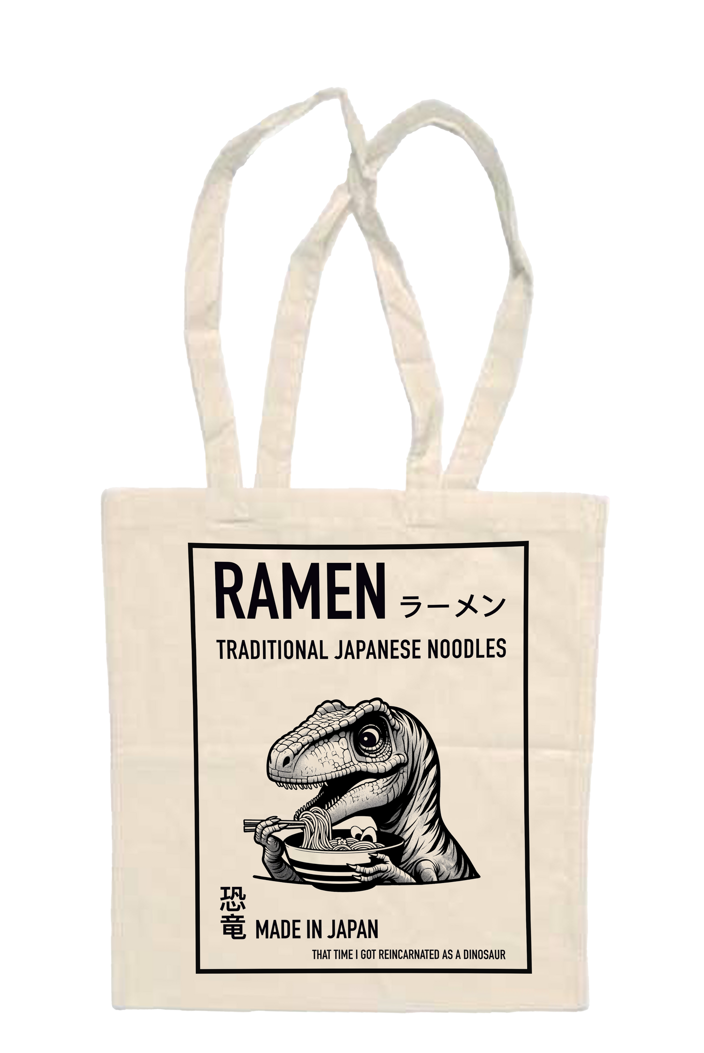LuiTheDinosaur - Ramen Einkaufstasche