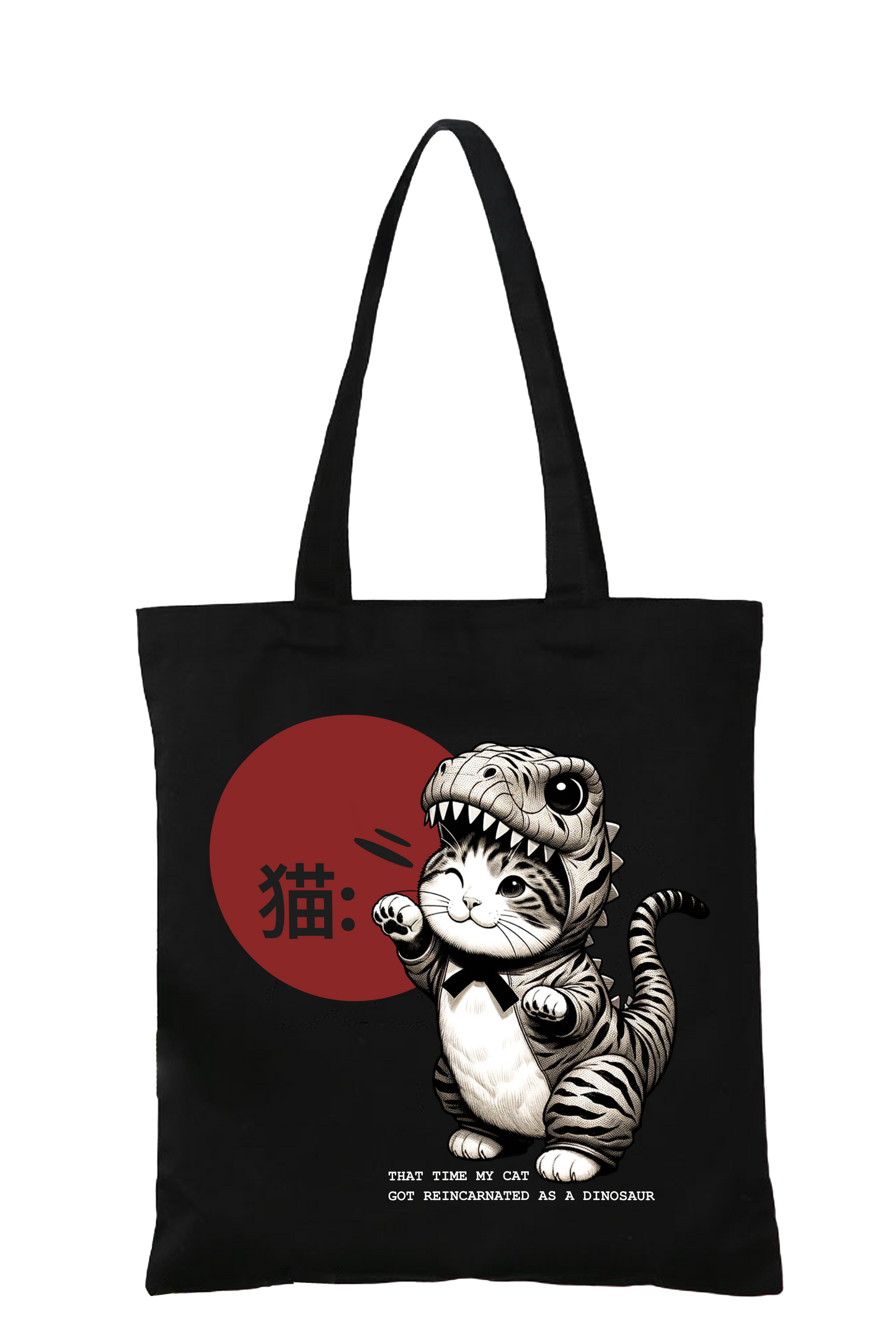 LuiTheDinosaur - Neko Einkaufstasche