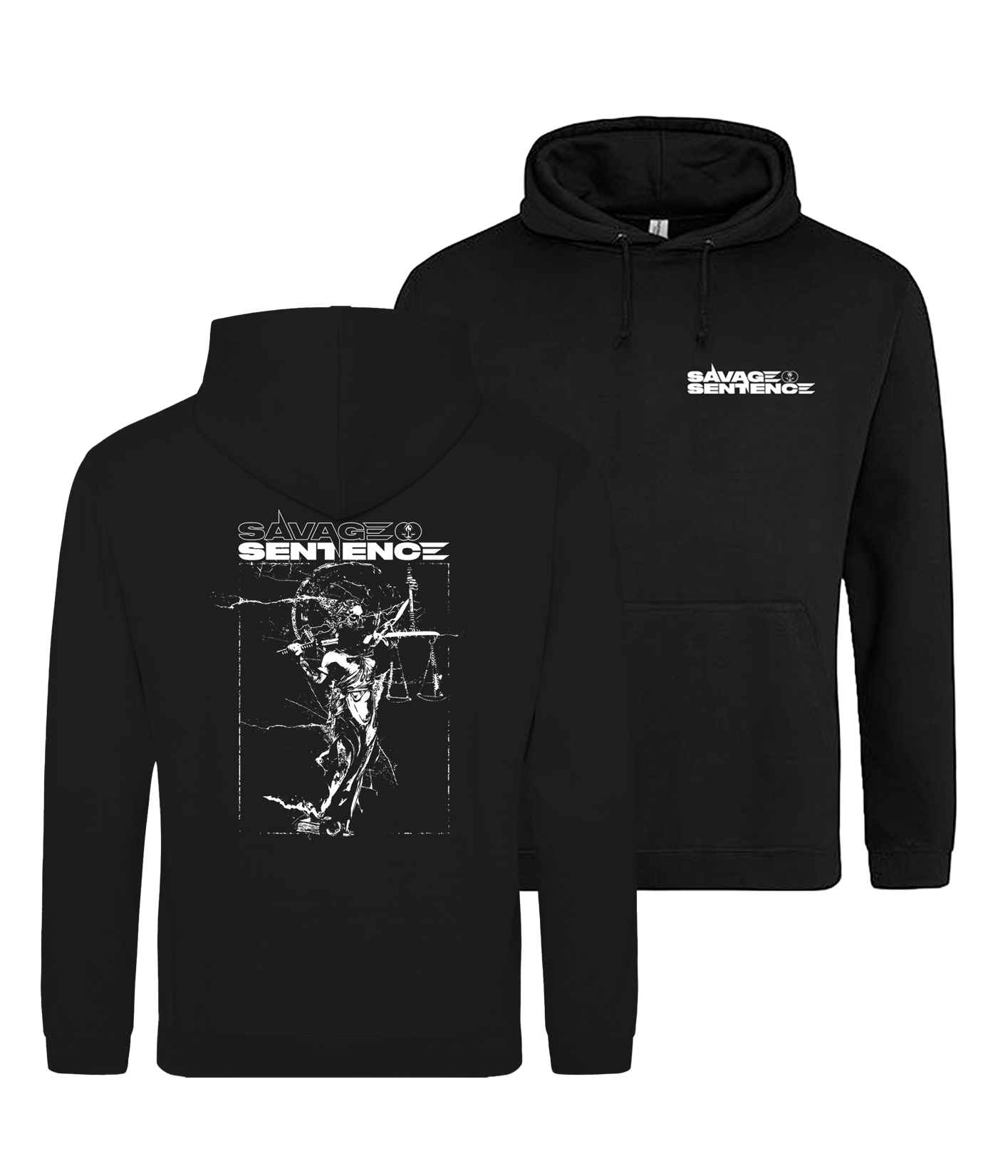 Savage Sentence - Justitia Hoodie