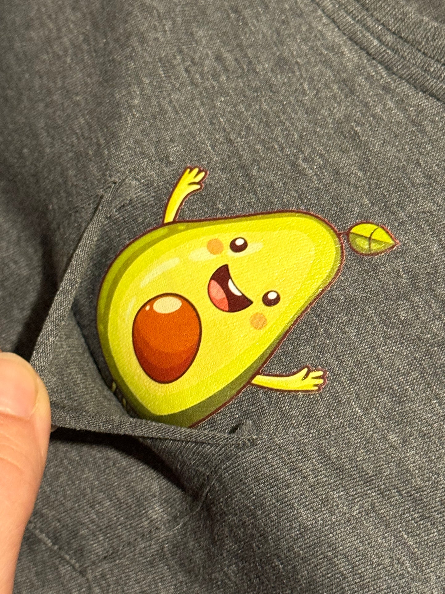 Paulakimm_ - T-Shirt Avocado Tasche