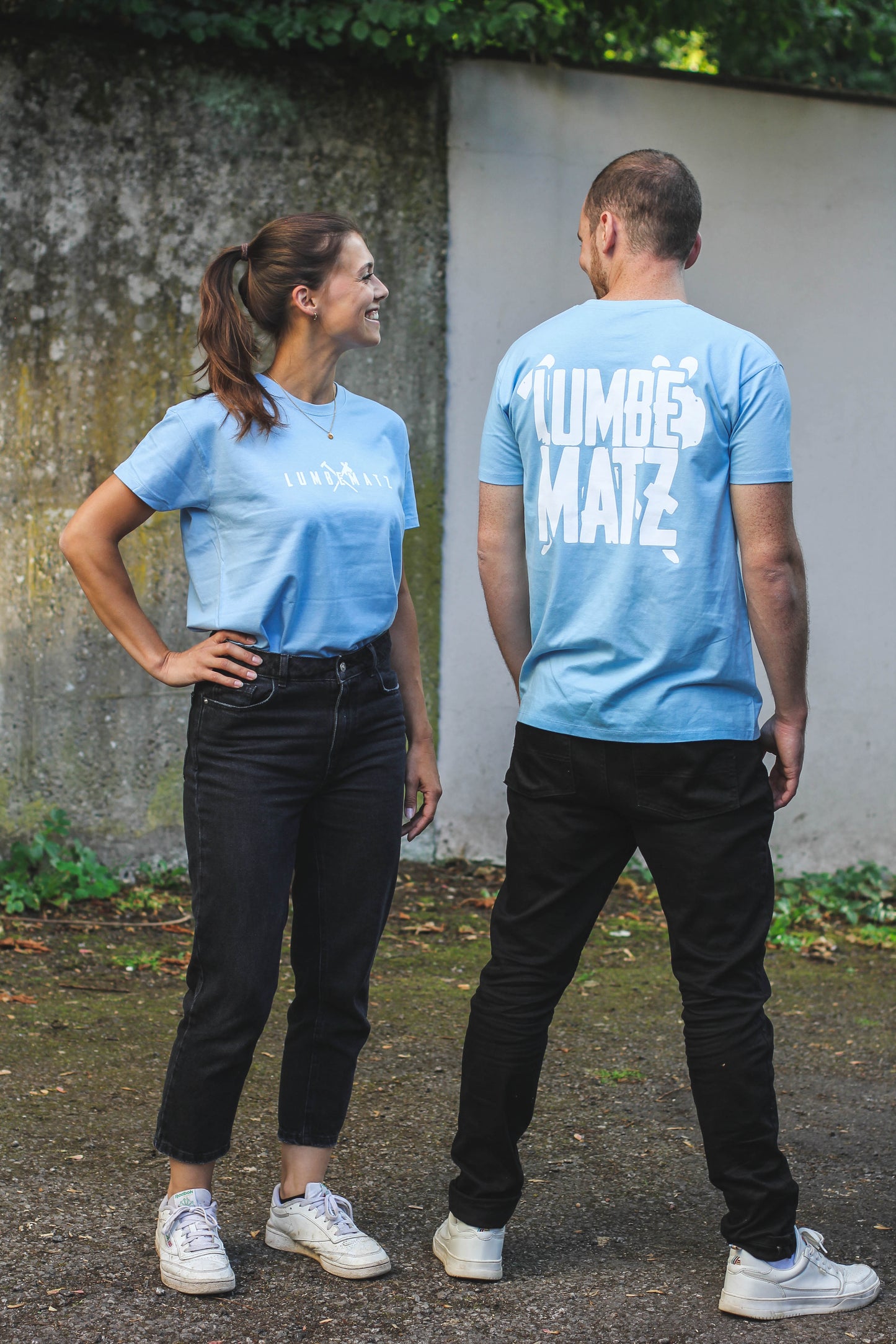 Lumbematz - Shirt Hellblau (Restbestände)