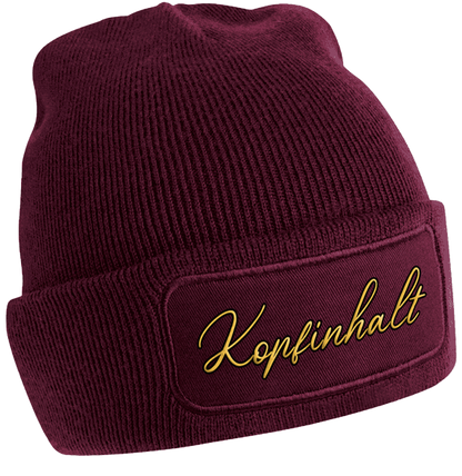 Kopfinhalt - Beanie Kopfinhalt